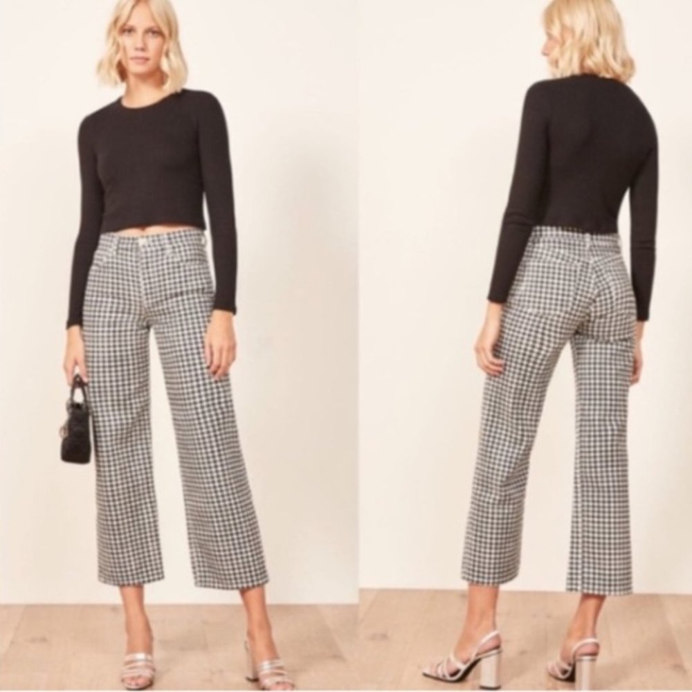 *RESERVED*- NWT Reformation Mia Fawcett hi-rise